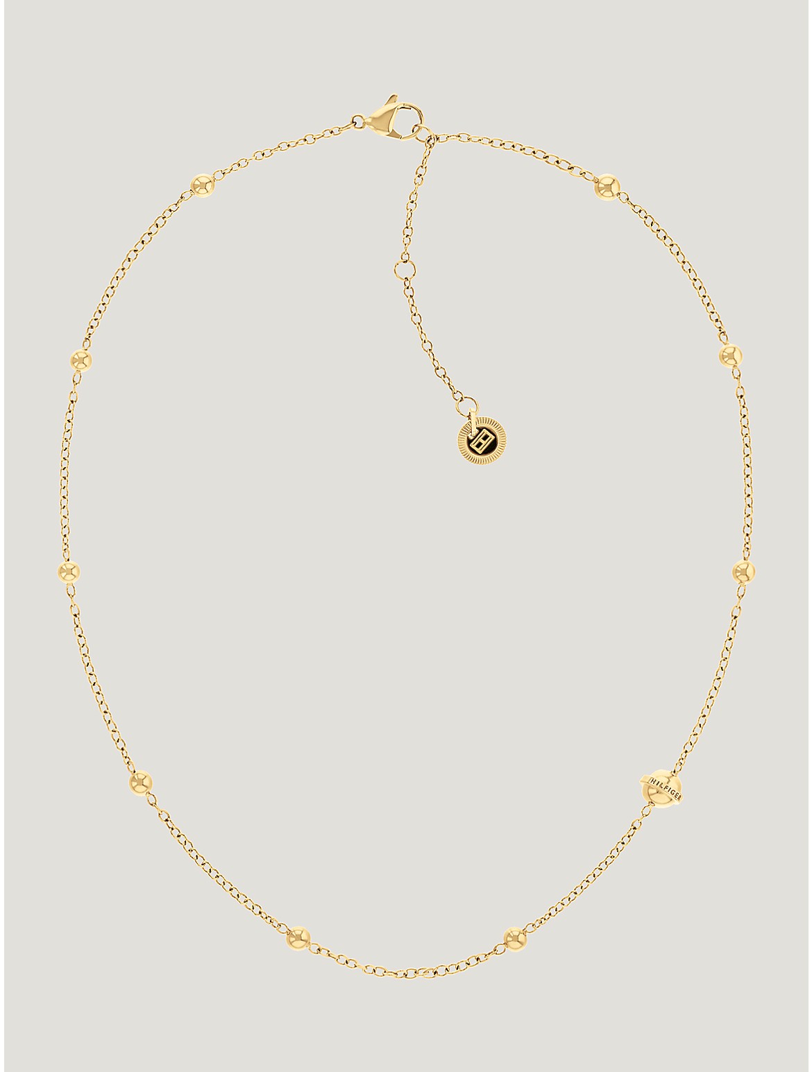 Tommy Hilfiger Women's Gold-Tone Orb Necklace