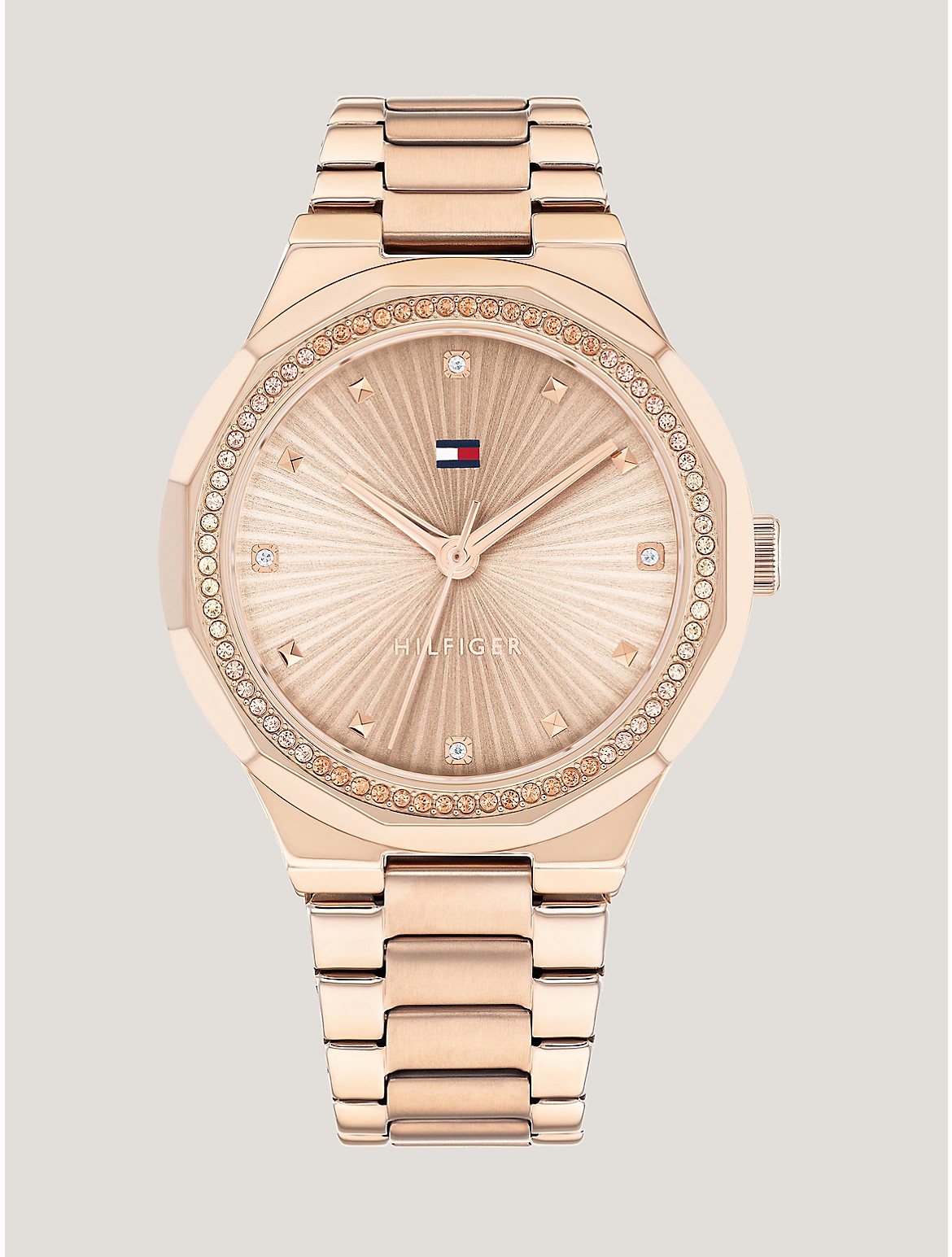 TOMMY HILFIGER CASUAL WATCH WITH CARNATION GOLD