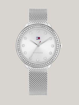 Tommy hilfiger mesh bracelet hot sale watch