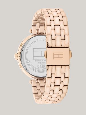 34MM Crystal Bezel Watch, Blush