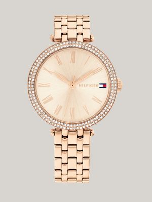 Tommy hilfiger carnation gold watch sale