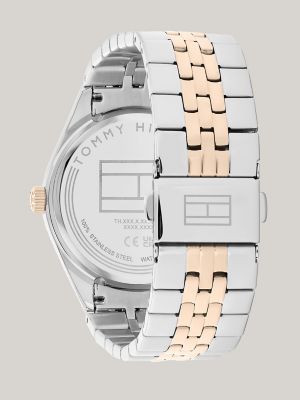 38MM Multifunction Fluted Grey Watch | Tommy Hilfiger