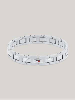 Tommy Flag Stainless Steel Link Bracelet Tommy Hilfiger
