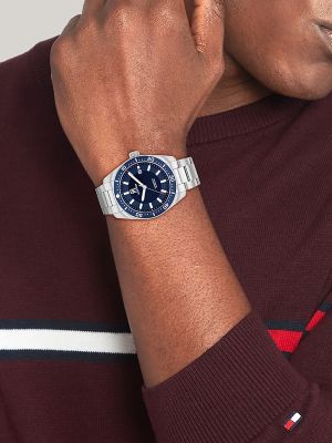 40MM Automatic Diver Watch, Blue