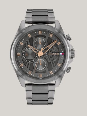 48MM Gray Dial Multi Layer Watch Tommy Hilfiger