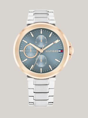 38MM Two Tone Multifunction Watch Tommy Hilfiger