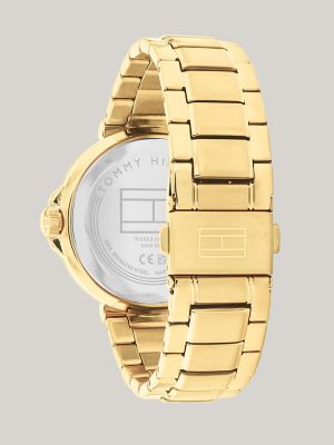 38MM Gold Tone Multifunction Watch