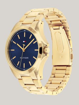 43MM Gold Tone Sport Watch