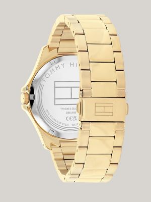 43MM Gold Tone Sport Watch