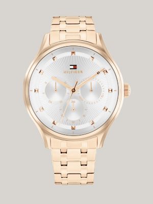 Rose gold tommy hilfiger women's watch sale