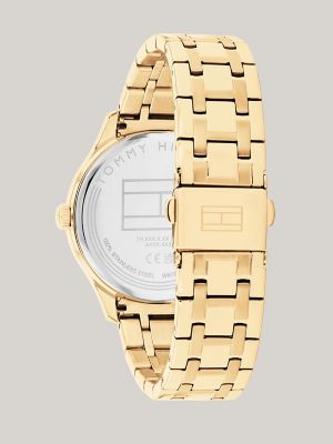 38MM Multifunction Watch, Gold Plated