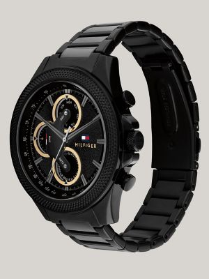 ★お求めやすく価格改定★ 46MM Hilfiger Tommy | Watch Sport Ion-Plated Black 時計