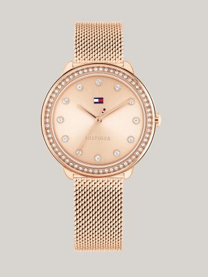 32MM Rose Gold-Tone Bracelet Watch, Rose Gold