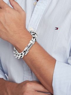 Chunky Chain Link Bracelet — Silver 1