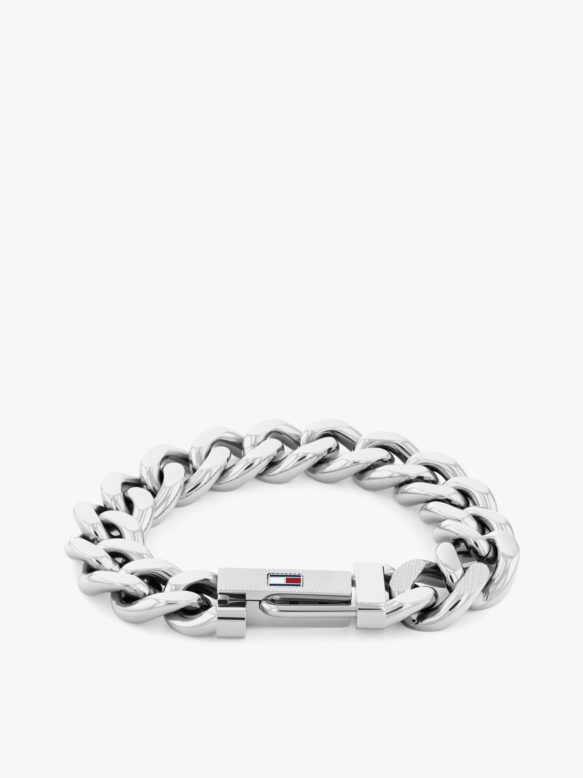 Chunky Chain Link Bracelet — Silver