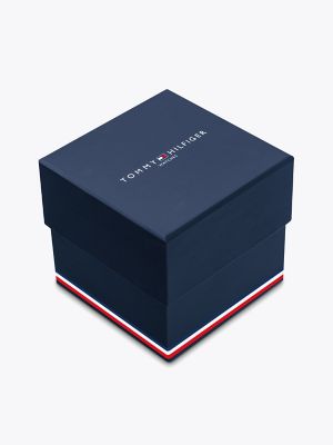 Мужские часы Tommy Hilfiger 46MM Sport Watch with Silicone Strap, цвет: Тёмно-синий — фото 8