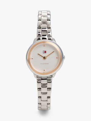 26MM Shimmer Dial Watch, Silver White