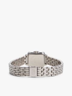 24MM Square Dial Watch — Silver White 3
