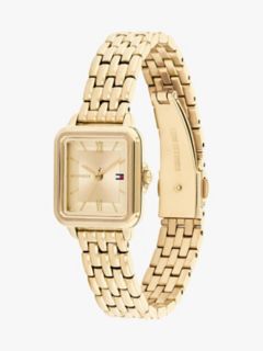 24MM Square Dial Watch — Gold 3