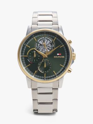 44MM Multifunction Watch, Green