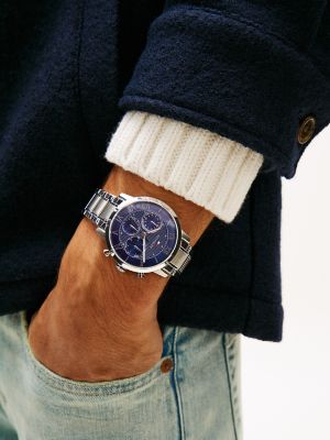ToMiネイビー42L 42MM Multifunction Watch | Tommy Hilfiger