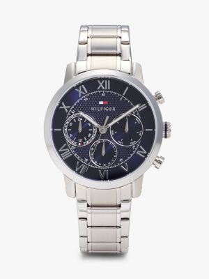 42MM Multifunction Watch, Navy