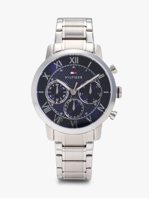 42MM Multifunction Watch — Navy