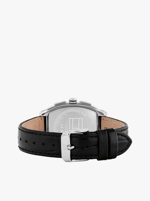 Мужские часы Tommy Hilfiger 36MM Leather Strap Multifunction Watch, цвет: Чёрный — фото 2