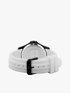 43MM Silicone Strap Sport Watch — Black 2