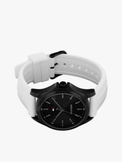 43MM Silicone Strap Sport Watch — Black 3
