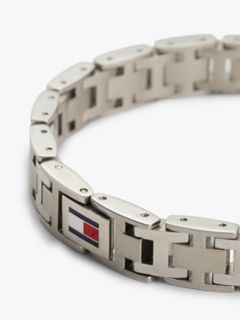 Flat H-Link Bracelet — Silver 2