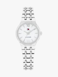 25MM Shimmer Dial Dress Watch — Silver 1