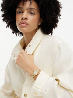 25MM Shimmer Dial Dress Watch — Gold 4