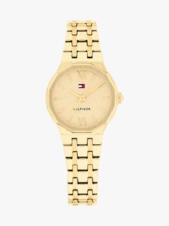 25MM Shimmer Dial Dress Watch — Gold 1