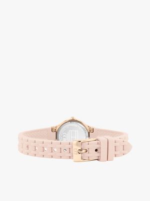 Женские часы Tommy Hilfiger 25MM Shimmer Dial Dress Watch, цвет: Золотой — фото 2