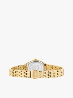 21.5MM Patterned Tonneau Dress Watch — White 2