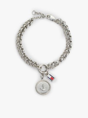 Nautical Charm Bracelet, Silver