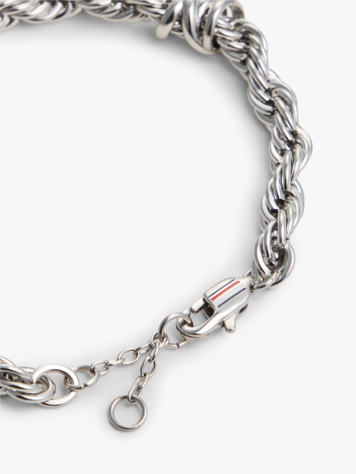 Nautical Rope Chain Bracelet — Silver