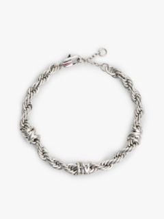 Nautical Rope Chain Bracelet — Silver 1