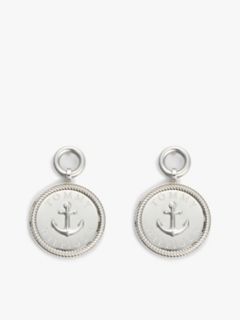 Nautical Charm Earring — Silver 1