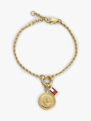 Nautical Charm Bracelet, Gold
