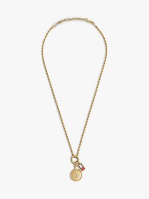 Nautical Charm Necklace, Gold