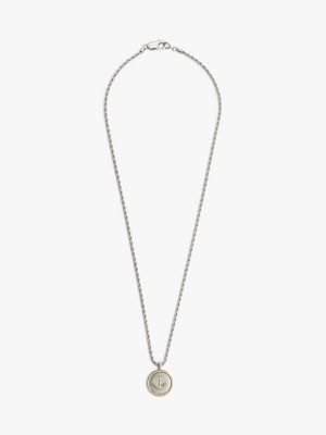 Nautical Rope-Chain Necklace, Two Tone