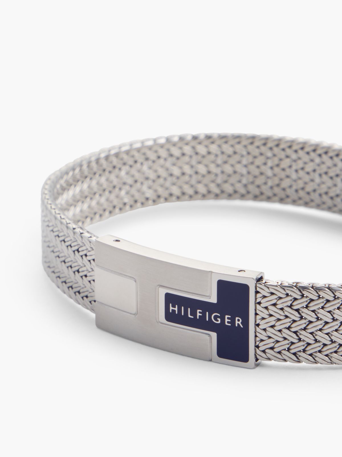 Nautical Mesh Bracelet — Silver