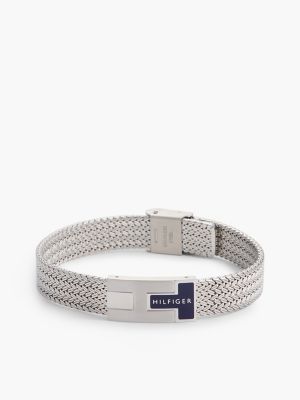 Nautical Mesh Bracelet, Silver