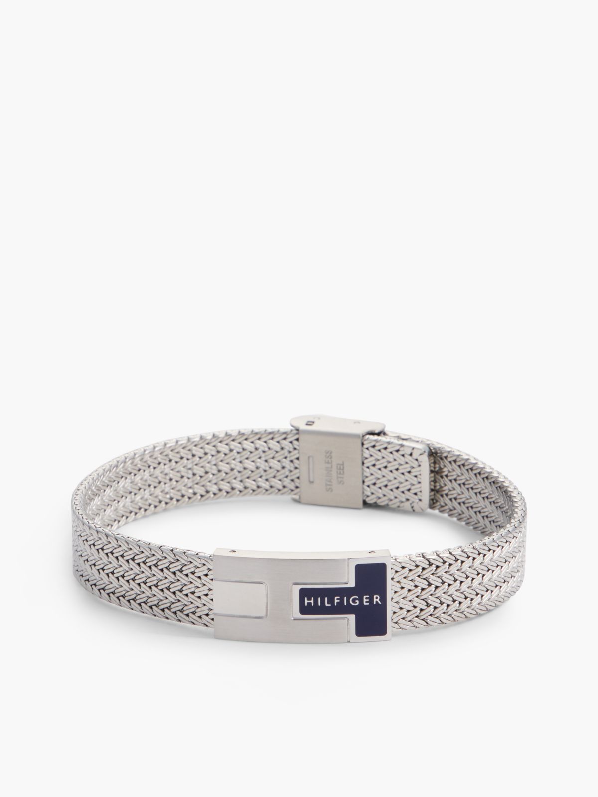 Nautical Mesh Bracelet — Silver