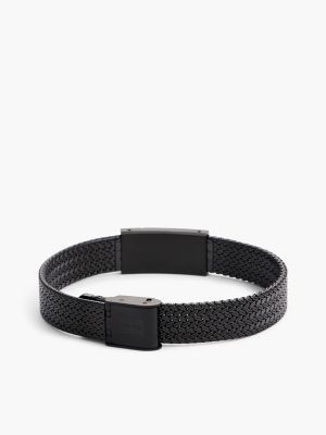 Мужской браслет Tommy Hilfiger Nautical Mesh, цвет: Чёрный — фото 2