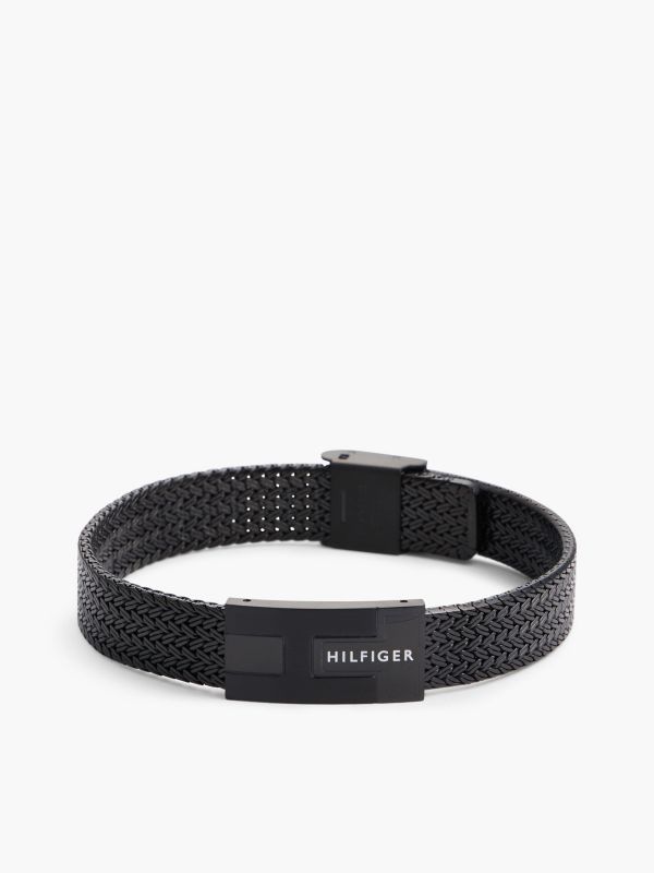 Nautical Mesh Bracelet — Black