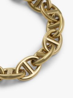 Gold-Plated Mariner-Link Chain Bracelet — Gold 2