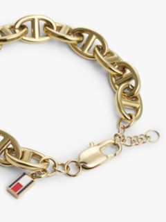 Gold-Plated Mariner-Link Chain Bracelet — Gold 3